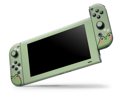 Froggy Matcha Nintendo Switch Skin
