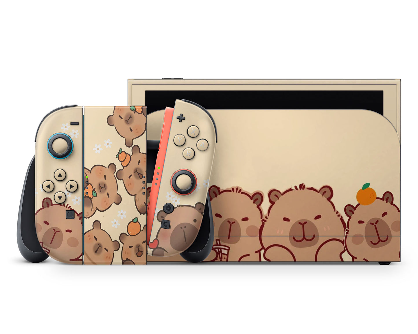 Cute Capybara Nintendo Switch 2 Skin