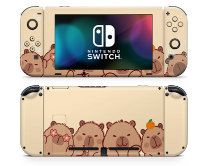 Lux Skins Nintendo Switch Cute Capybara Joycons Only Skins - Animal  Skin