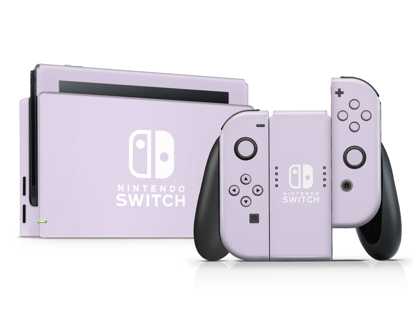 Lux Skins Nintendo Switch Lilac Nintendo logo Skins -   Skin