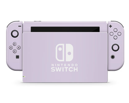 Lux Skins Nintendo Switch Lilac Nintendo logo Skins -   Skin