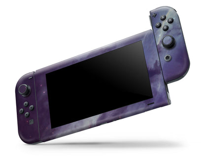 Purple Ethereal Galaxy Nintendo Switch Skin
