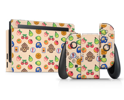 Lux Skins Nintendo Switch Cute Animal Crossing Icons Full Set Skins - Pop culture Animal Crossing Skin