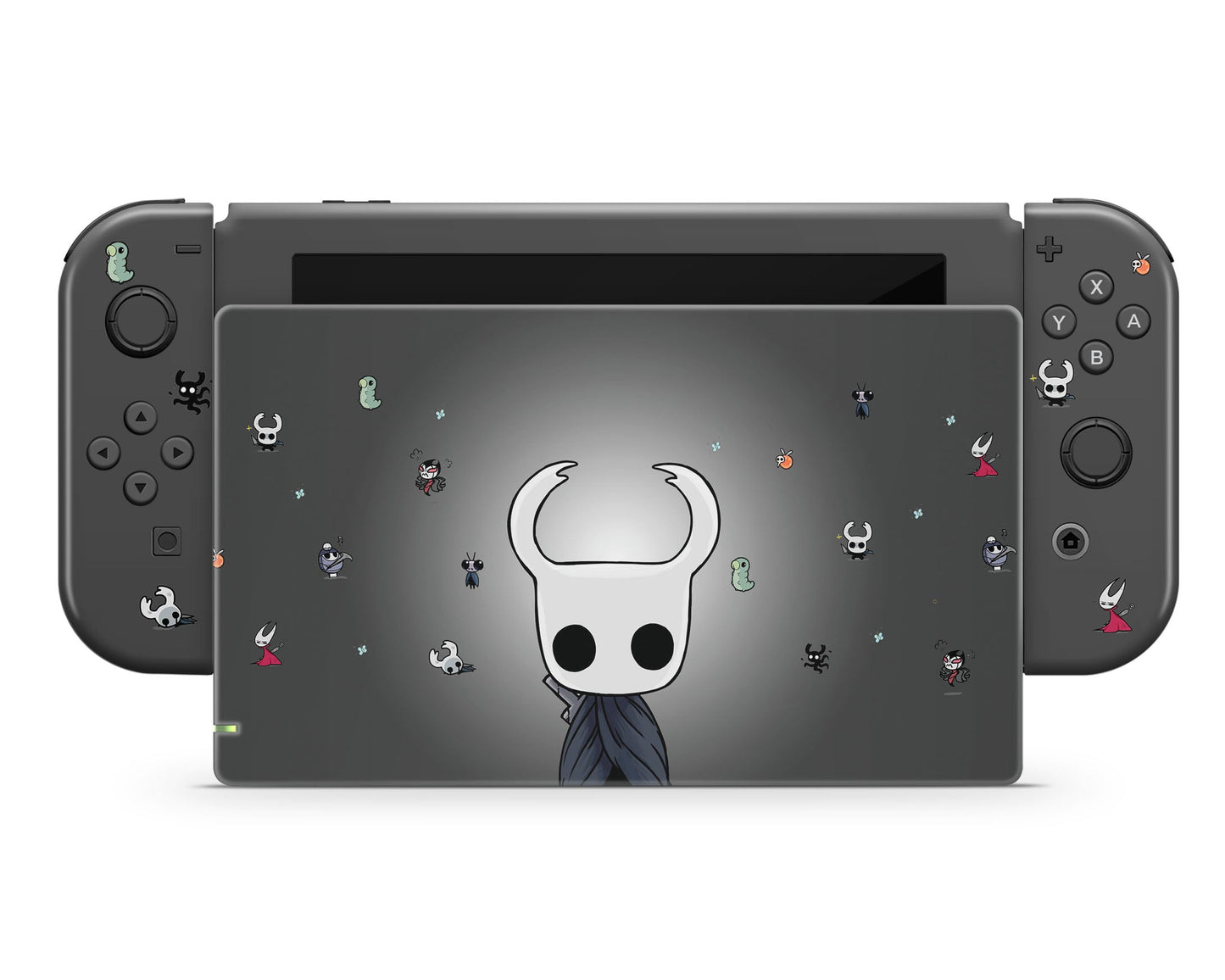 Lux Skins Nintendo Switch Miniture Hollow Knight Full Set +Tempered Glass Skins - Pop culture Hollow Knight Skin