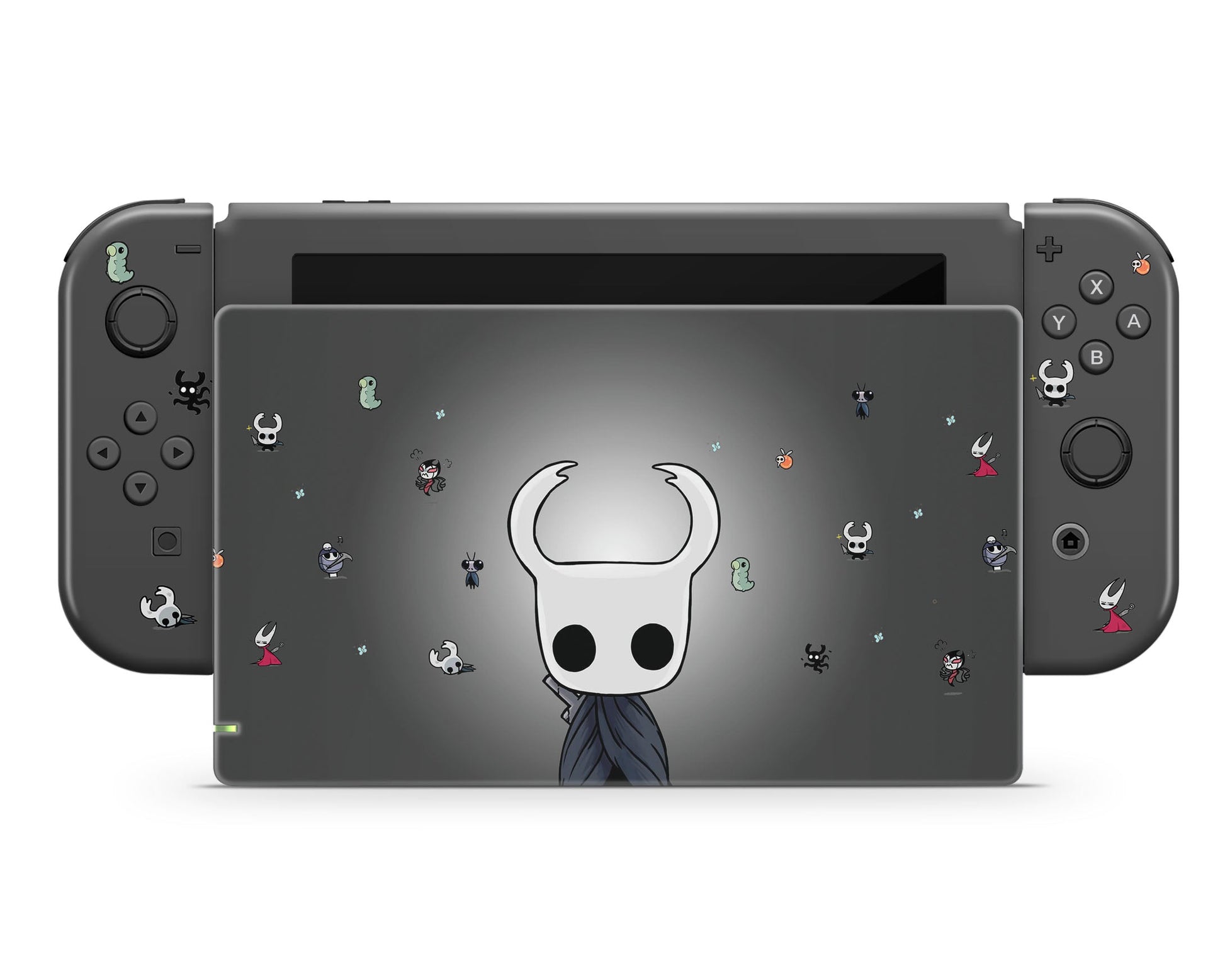 Lux Skins Nintendo Switch Miniture Hollow Knight Full Set +Tempered Glass Skins - Pop culture Hollow Knight Skin
