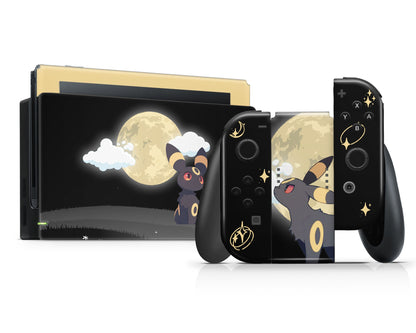 Lux Skins Nintendo Switch Pokemon Umbreon Full Set Skins - Pop culture Pokemon Skin