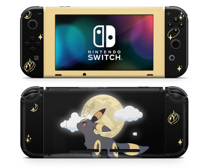 Lux Skins Nintendo Switch Pokemon Umbreon Joycons Only Skins - Pop culture Pokemon Skin