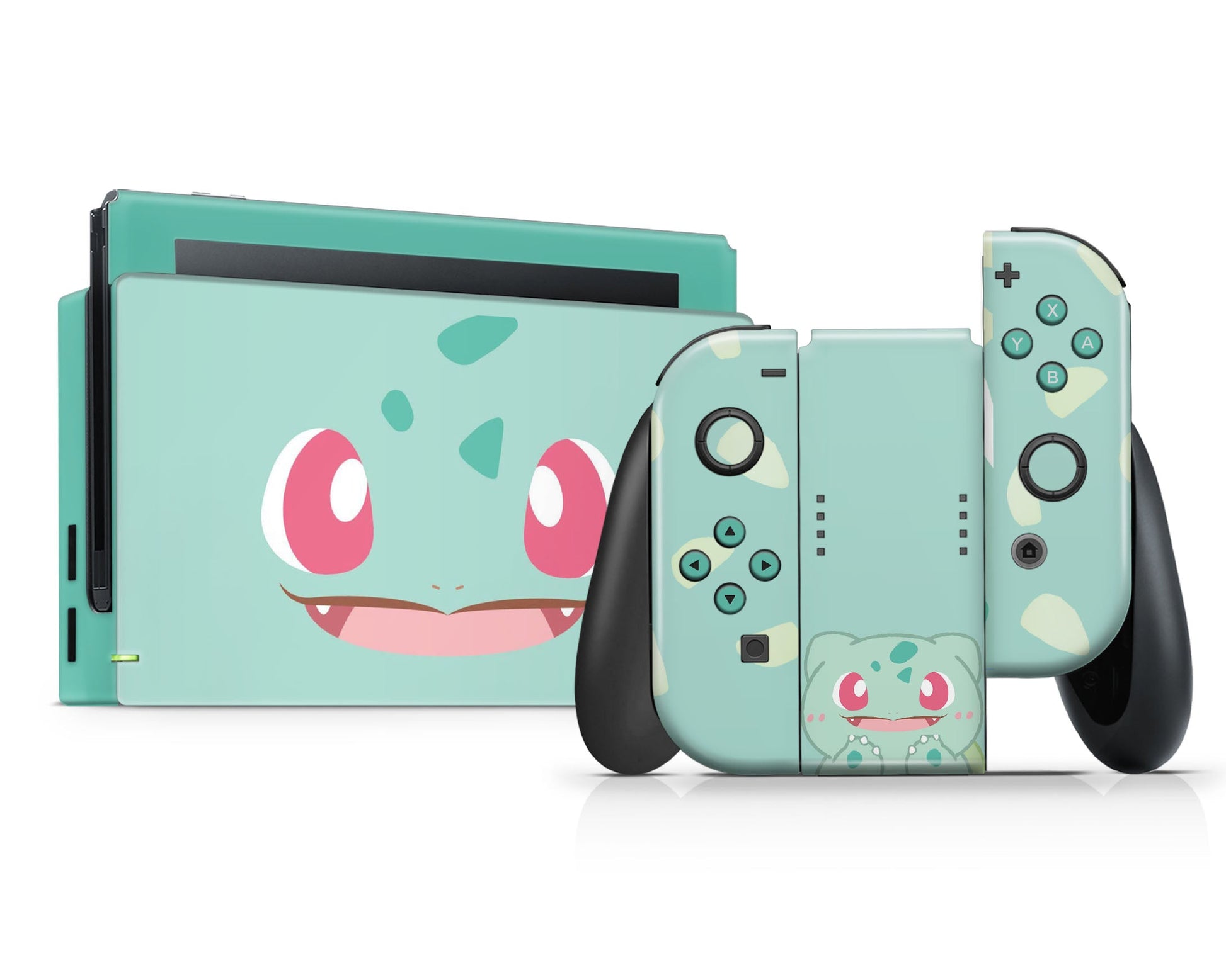 Lux Skins Nintendo Switch Pokemon Bulbasaur Full Set Skins - Pop culture Pokemon Skin