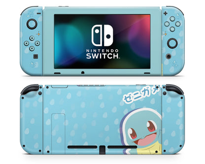 Lux Skins Nintendo Switch Pokemon Squirtle Joycons Only Skins - Pop culture Pokemon Skin