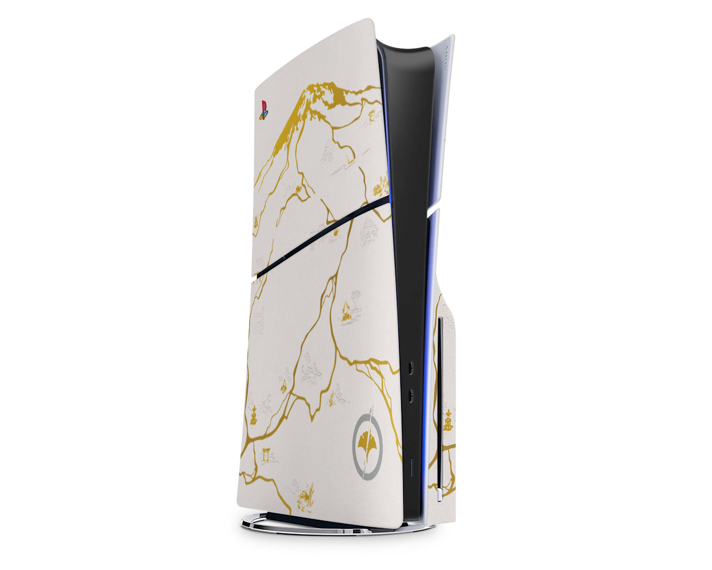 Ghost of Yotei Gold Limited Edition Inspired PS5 Pro Skin