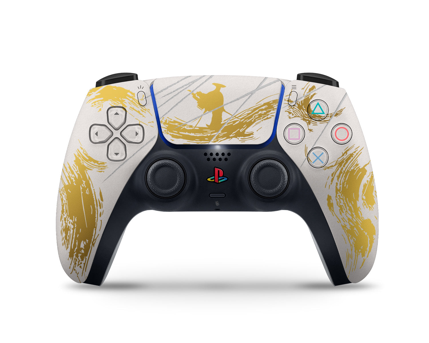 Lux Skins PS5 Ghost of Yotei Gold Limited Edition Inspired PS5 Skins - Pop culture Ghost of Yotei Skin