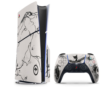 Ghost of Yotei Black Limited Edition Inspired PS5 Skin