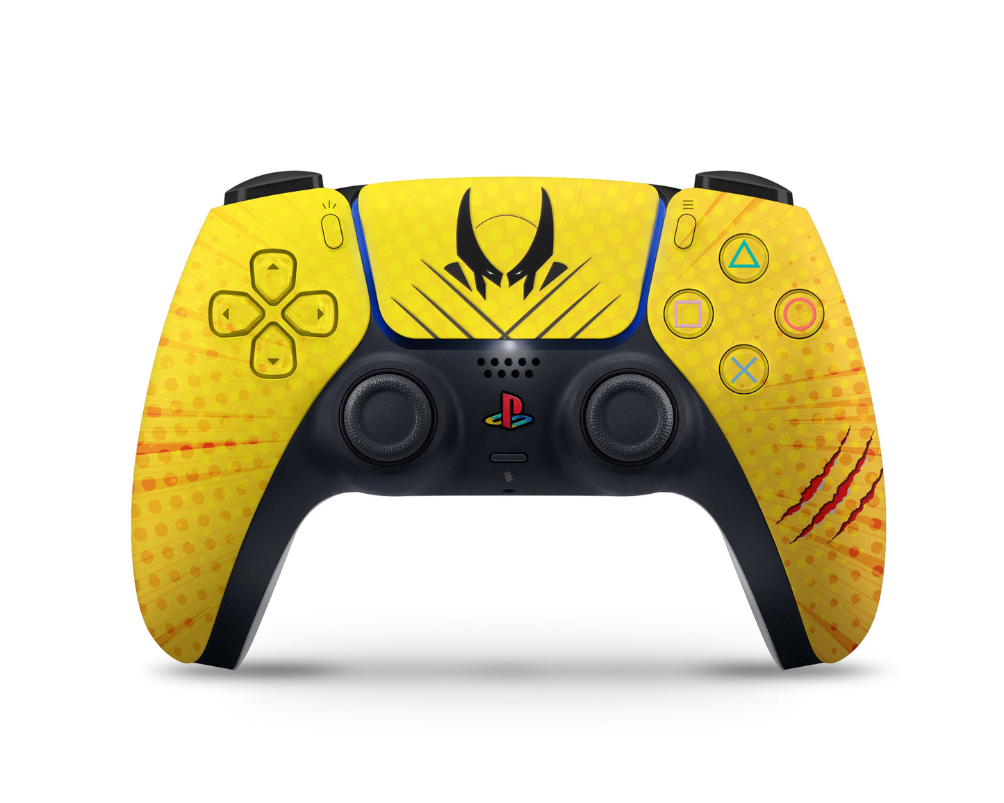 Lux Skins PS5 Pro Wolverine Comics Yellow PS5 Pro Skins - Pop culture Comics Skin