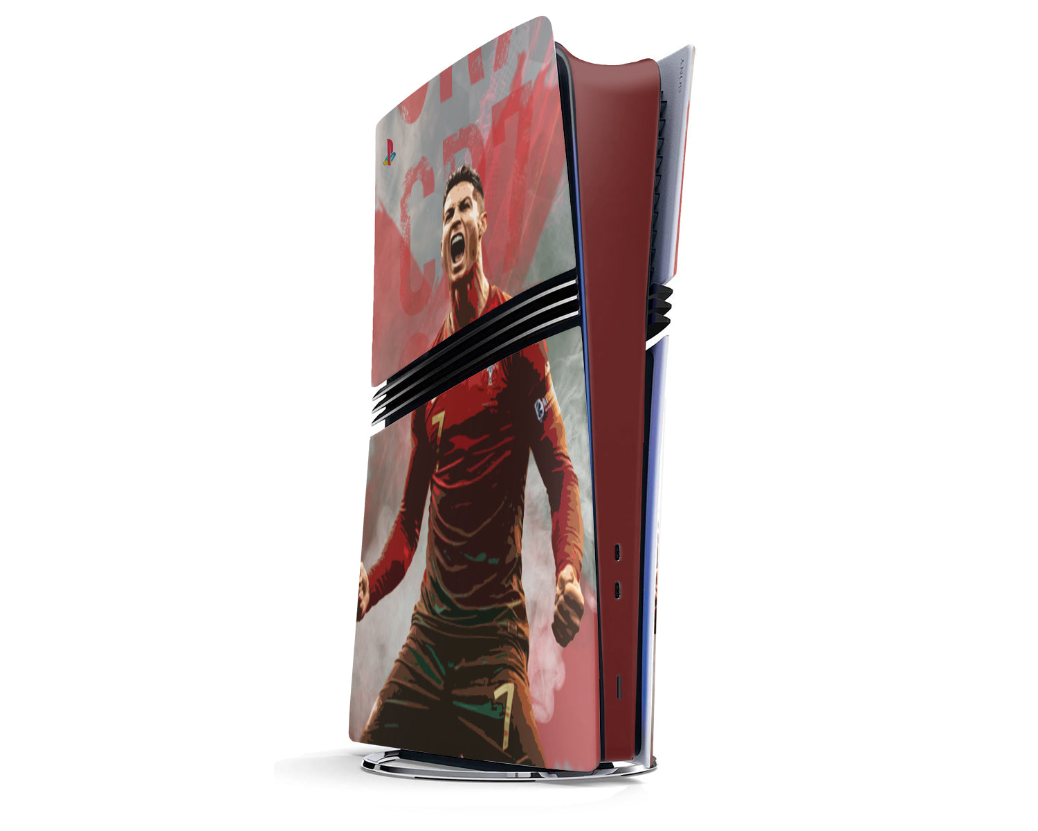 Lux Skins PS5 Pro Cristiano Ronaldo PS5 Pro Skins - Sports Soccer Skin