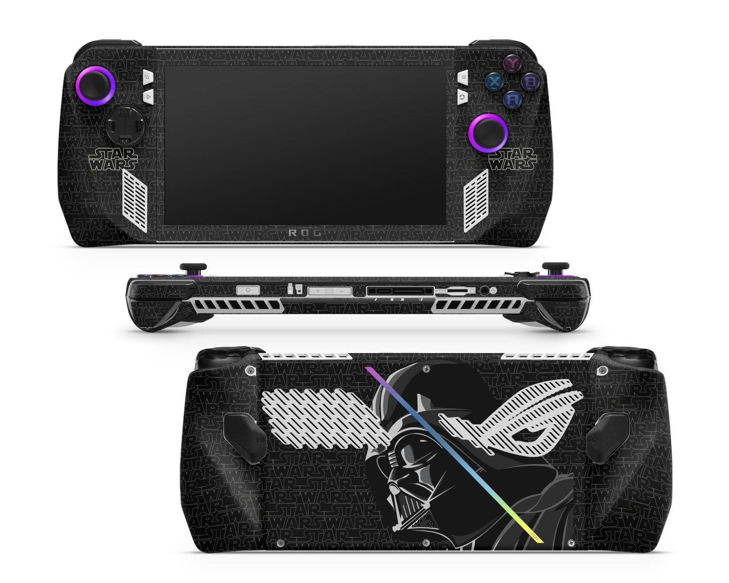 Lux Skins ROG Ally Star Wars Darth Vader Black ASUS ROG Ally Skins - Anime Star Wars Skin