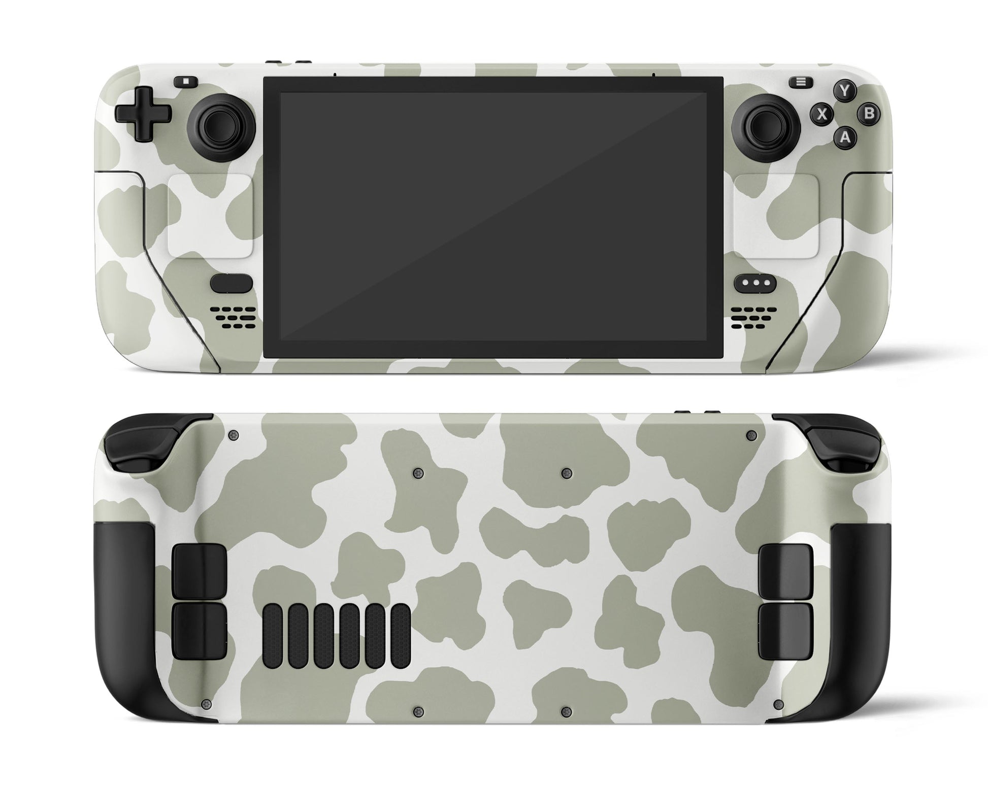 Lux Skins Steam Deck Sage Cow Print Steam Deck Skins - Art Animals Skin