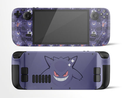 Lux Skins Steam Deck Gengar Ghost Steam Deck Skins - Pop culture Pika Skin