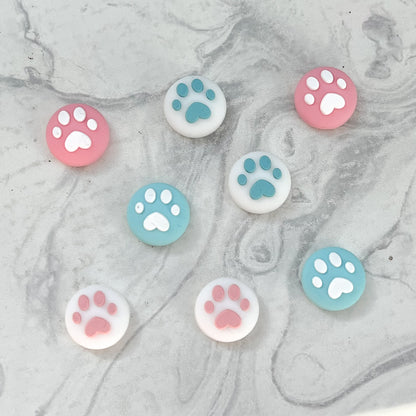 Pastel Pink Paw Thumb Grips