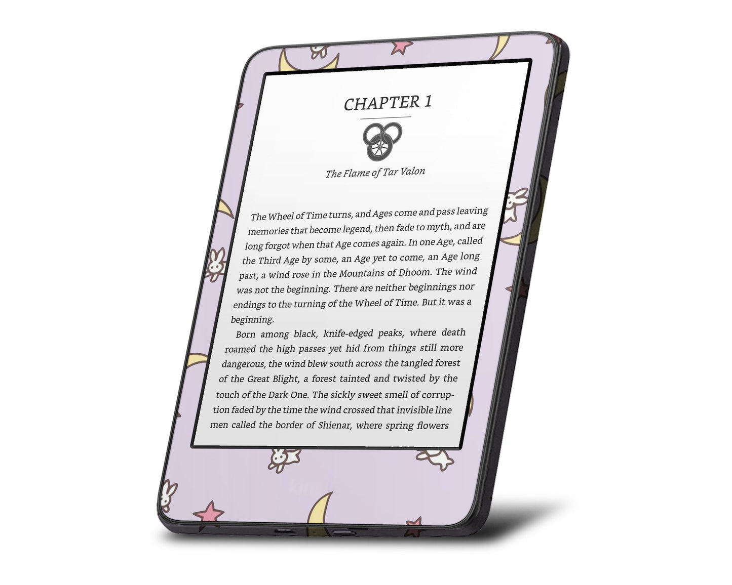 Lux Skins Kindle Sailor Moon Purple Minimalist Kindle Gen 10 Skins - Pop culture Sailor Moon Skin