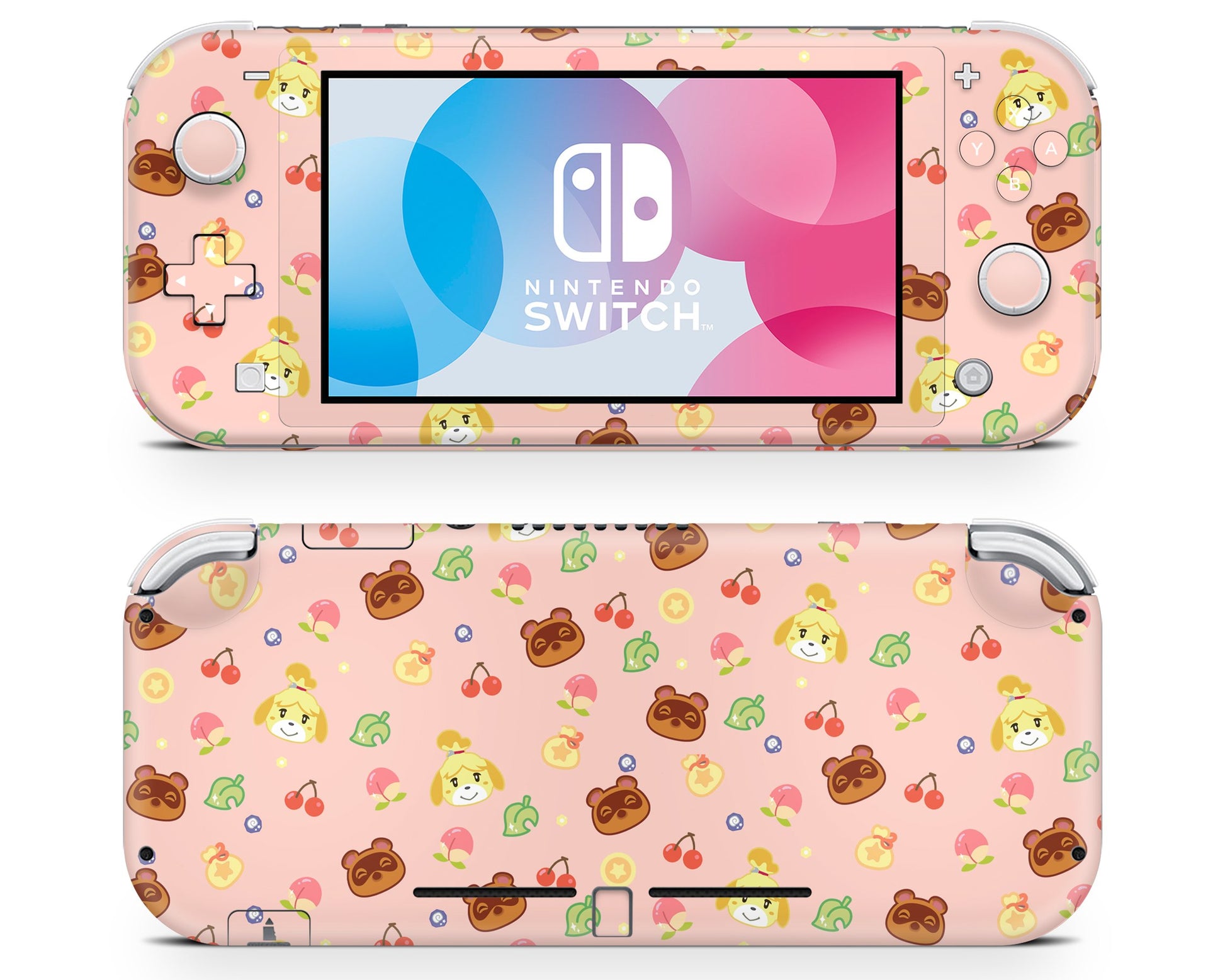 Lux Skins Nintendo Switch Lite Cute Animal Crossing Pattern Classic no logo Skins - Pop culture Animal Crossing Skin