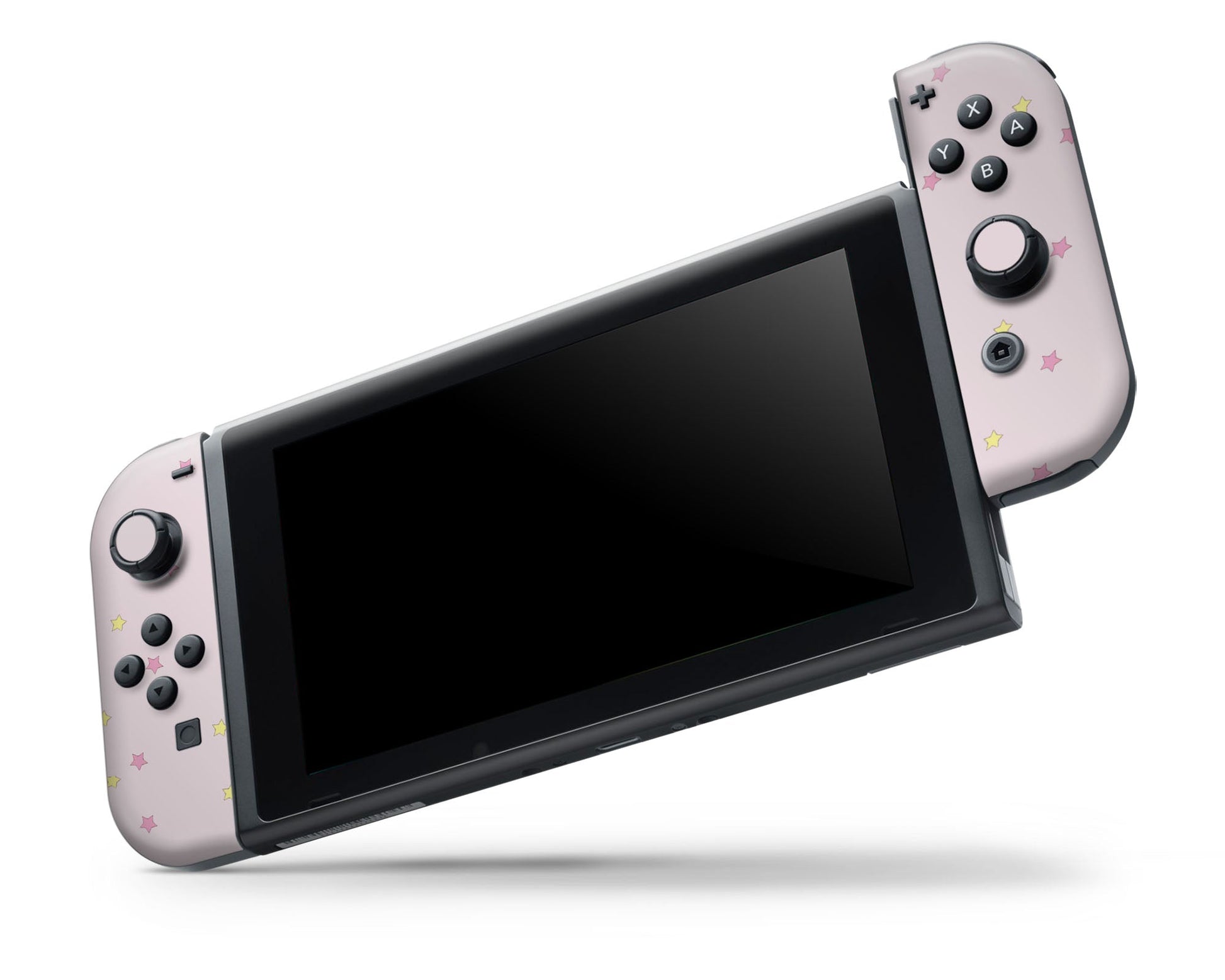 Lux Skins Nintendo Switch OLED Sleeping Sailor Moon Pastel Pink Full Set +Tempered Glass Skins - Pop culture Sailor Moon Skin