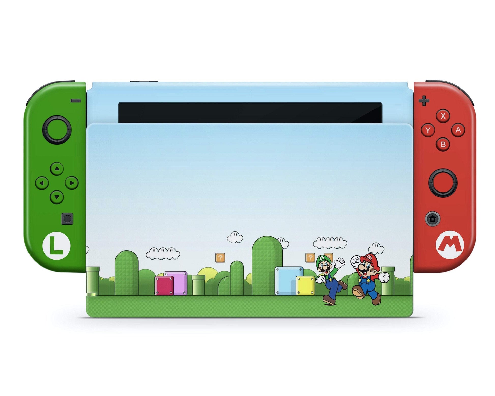 Lux Skins Nintendo Switch Super Mario Bros Full Set Skins - Pop culture Mario Skin