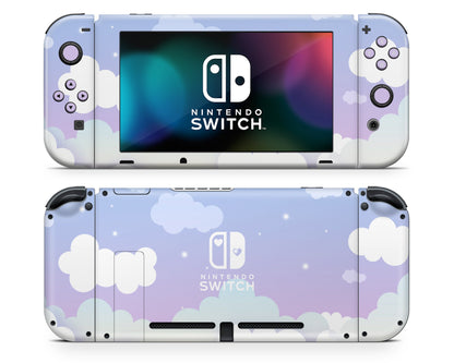 Sweet Purple Lunar Pastel Nintendo Switch Skin