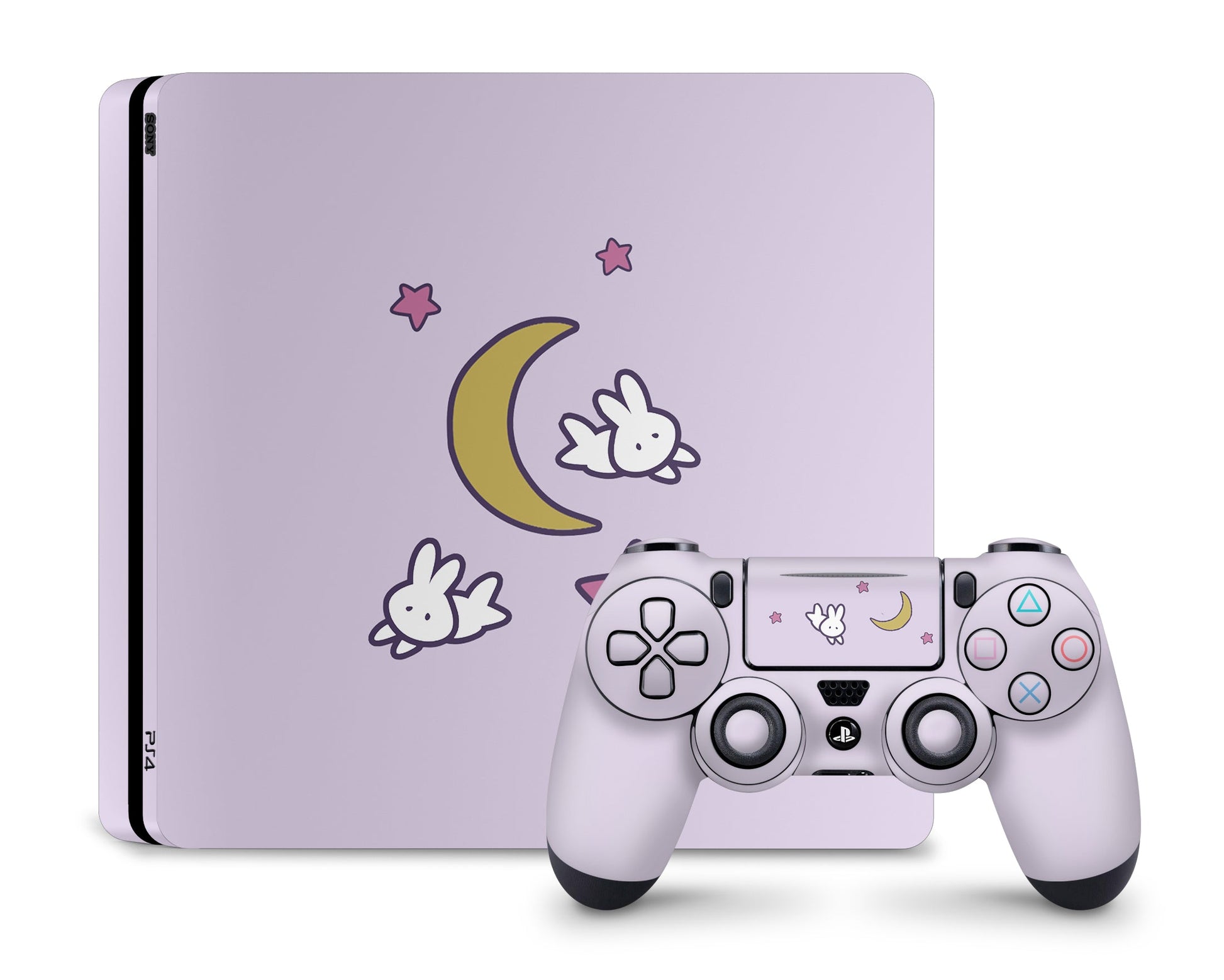 Lux Skins PS4 Sailor Moon Purple Minimalist PS4 Skins - Pop culture Sailor Moon Skin