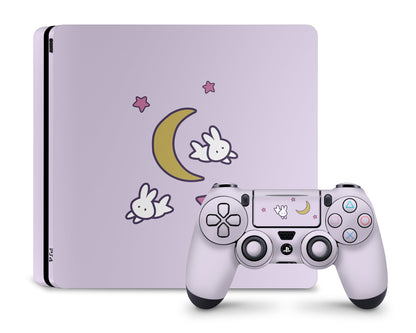 Lux Skins PS4 Sailor Moon Purple Minimalist PS4 Skins - Pop culture Sailor Moon Skin