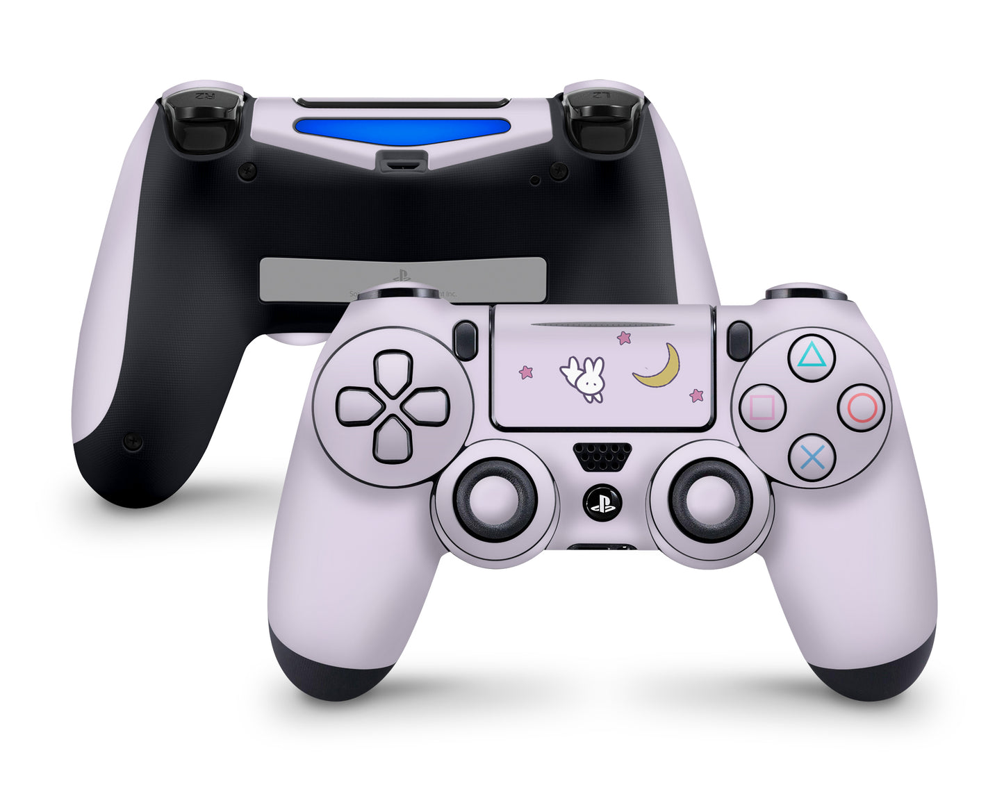 Sailor Moon Purple Minimalist PS4 Controller Skin