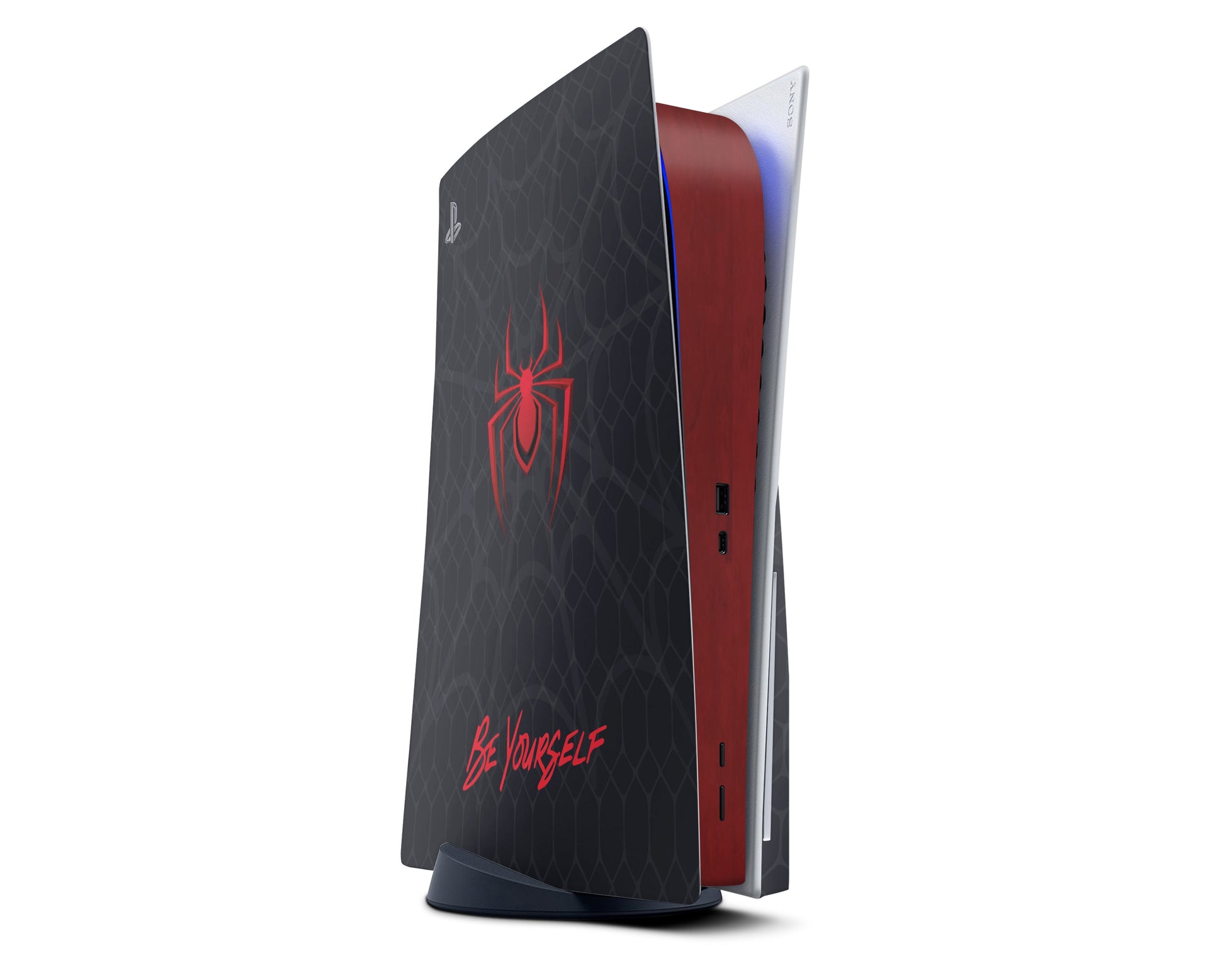 Lux Skins PS5 Spiderman Miles Morales PS5 Skins - Pop culture Spiderman Skin